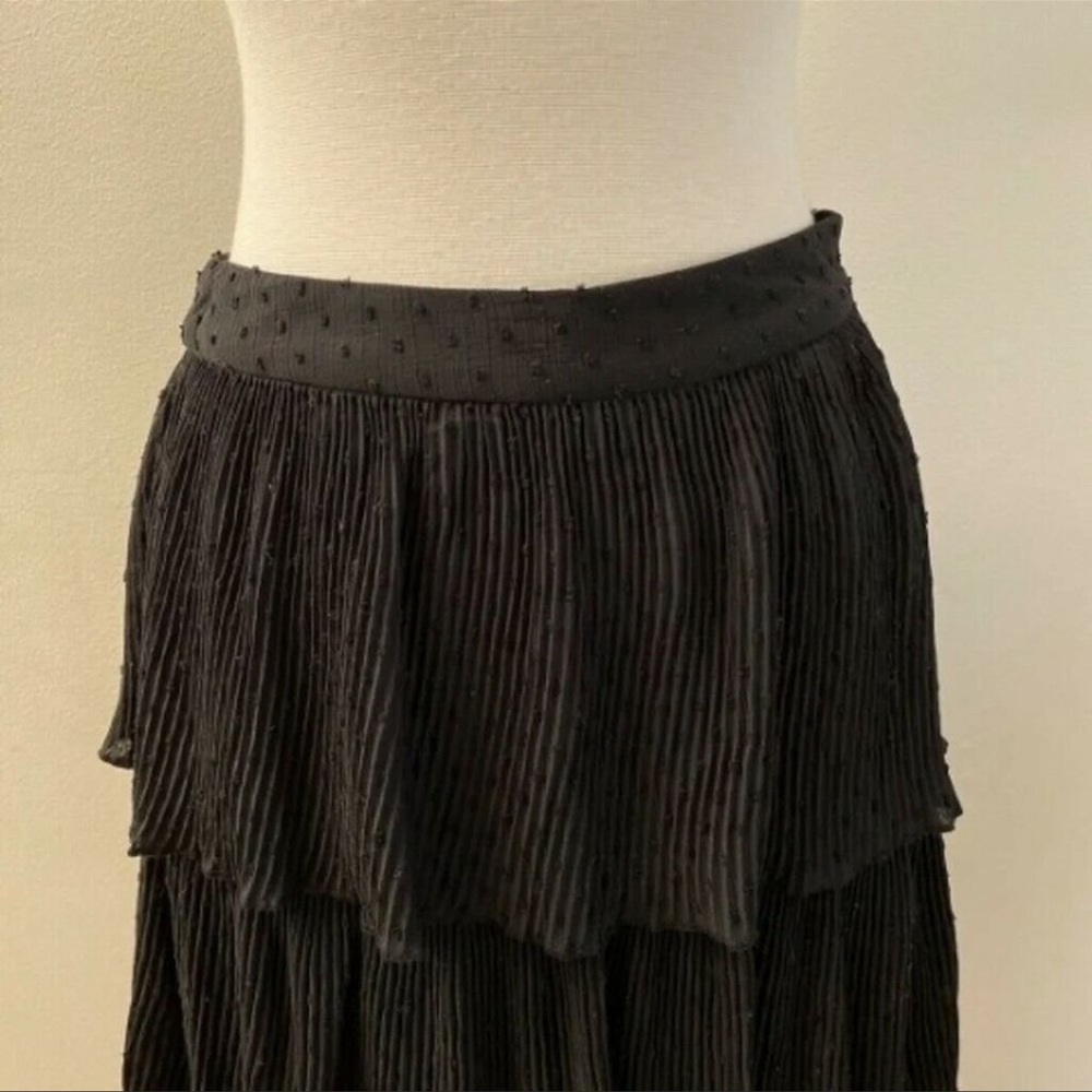 Zara black midi skirt - Picture 3 of 6